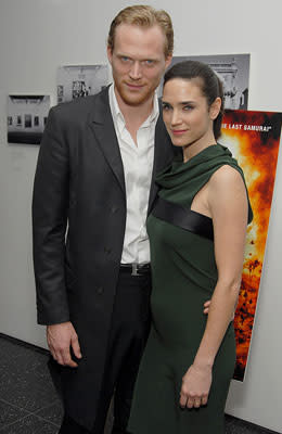 Paul Bettany and Jennifer Connelly at the New York premiere of Warner Bros. Blood Diamond