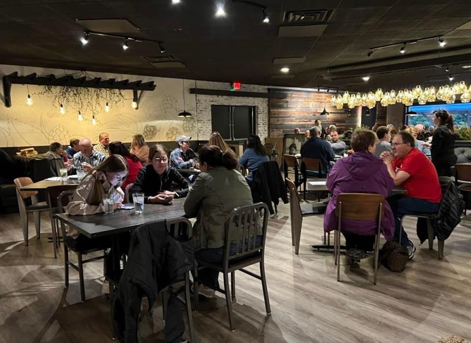 The Nook Smokehouse & Grille in Tuscarawas Township combines a casual yet stylized atmosphere and features ribs, brisket, pulled pork, salmon, strip steaks and smoked prime rib.