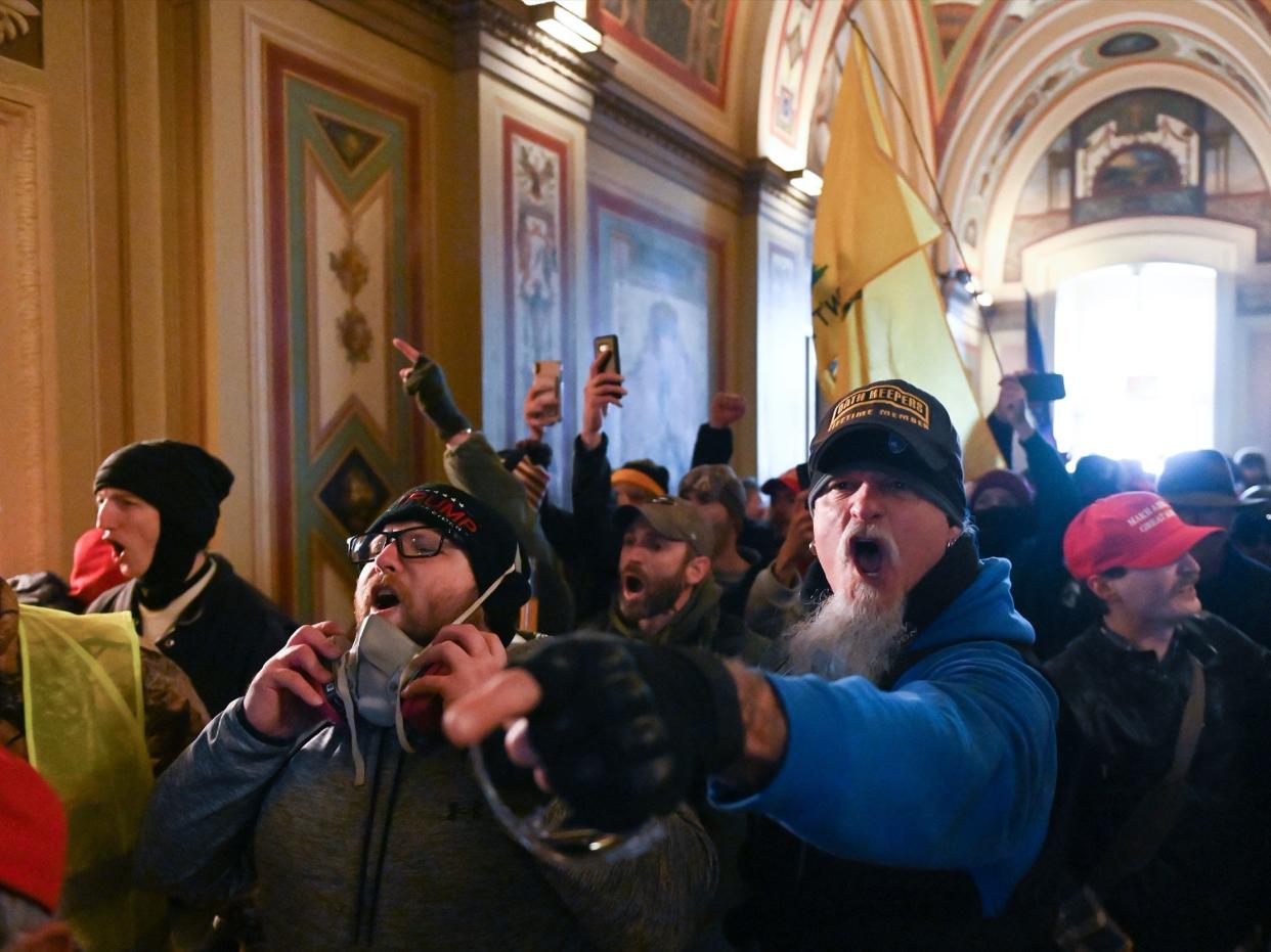 us capitol riot dc trump