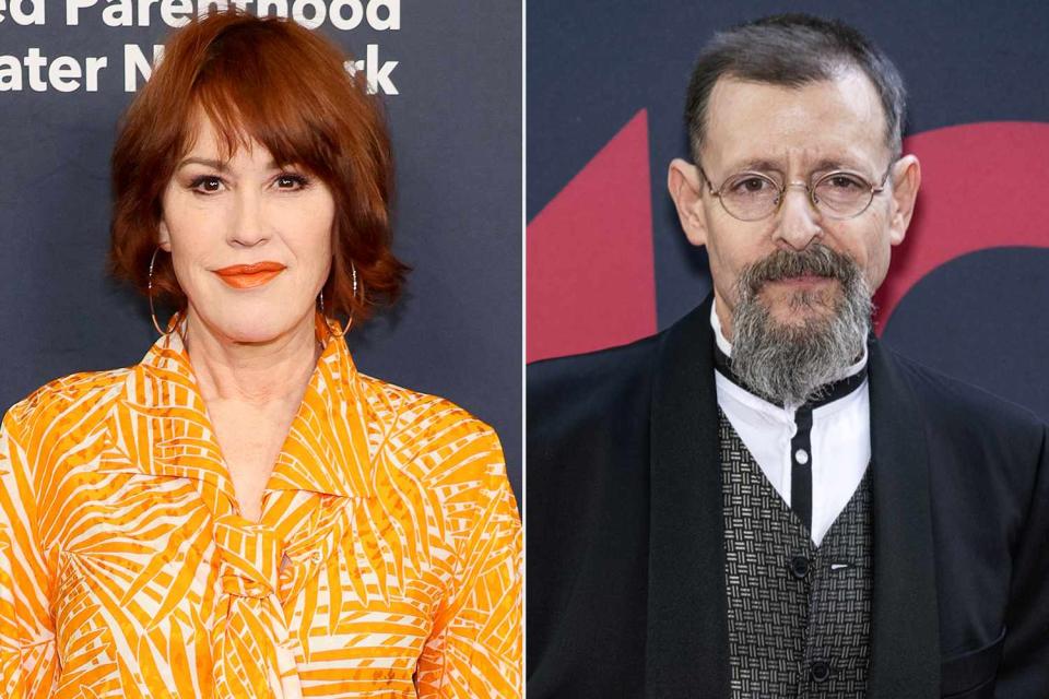 <p>Dia Dipasupil/Getty; Eugene Powers Photography/Shutterstock </p> Molly Ringwald on April 16; Judd Nelson on March 10