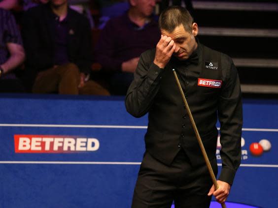 O'Sullivan suffered an upset first-round defeat at the World Championship (PA)