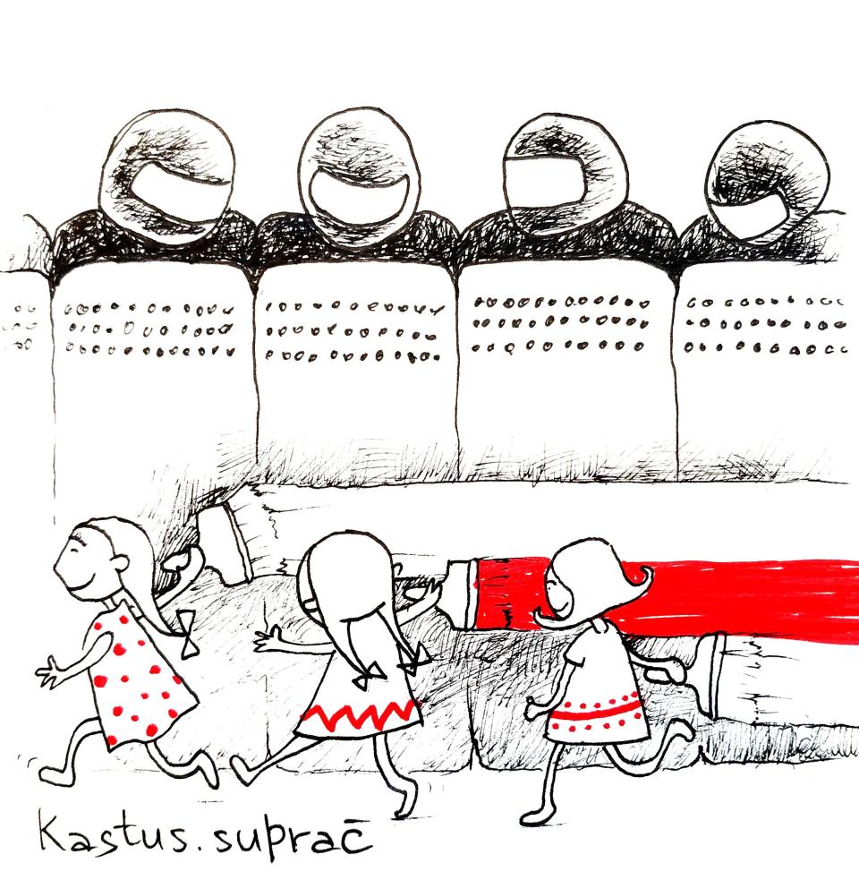 Belarusian artist @kastus.suprac is a member of a national art resistance movement