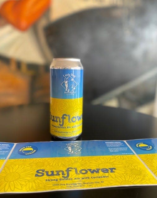 Little Dog Brewing Co. of Neptune City joins the Brew for Ukraine initiative with Sunflower, which will be released on Friday, May 20.
