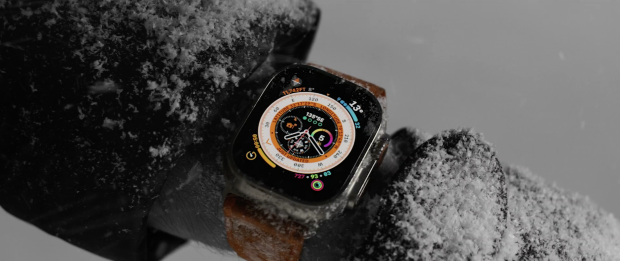 The Apple Watch Ultra.