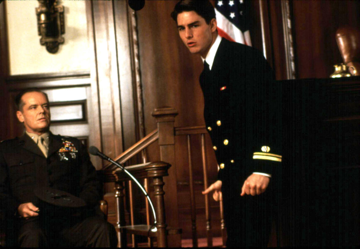 Jack Nicholson and Tom Cruise in <em>A Few Good Men</em> (Photo: Columbia/Courtesy of Everett Collection)