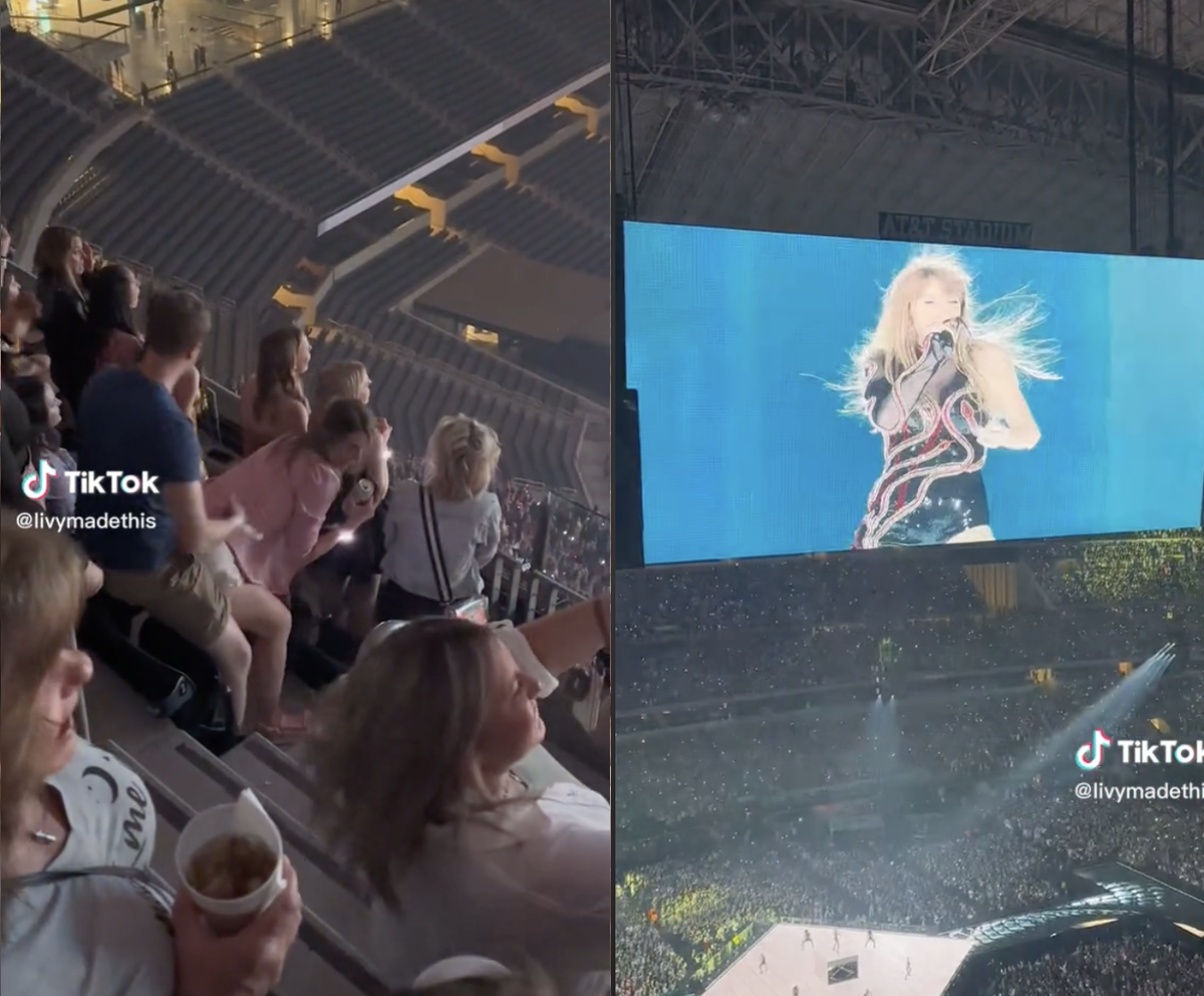 Fan twerking during Taylor Swift's Eras tour sparks debate: 'I 'd be so  uncomfortable'