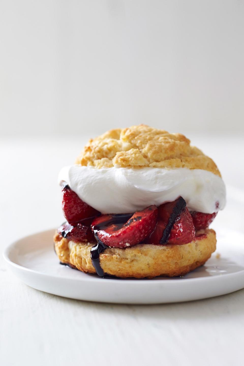 GRILLED STRAWBERRY SHORTCAKE