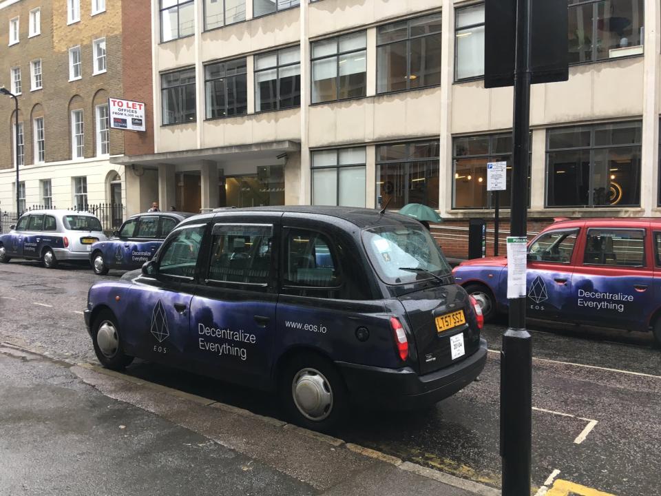 eos taxi london ico ethereum