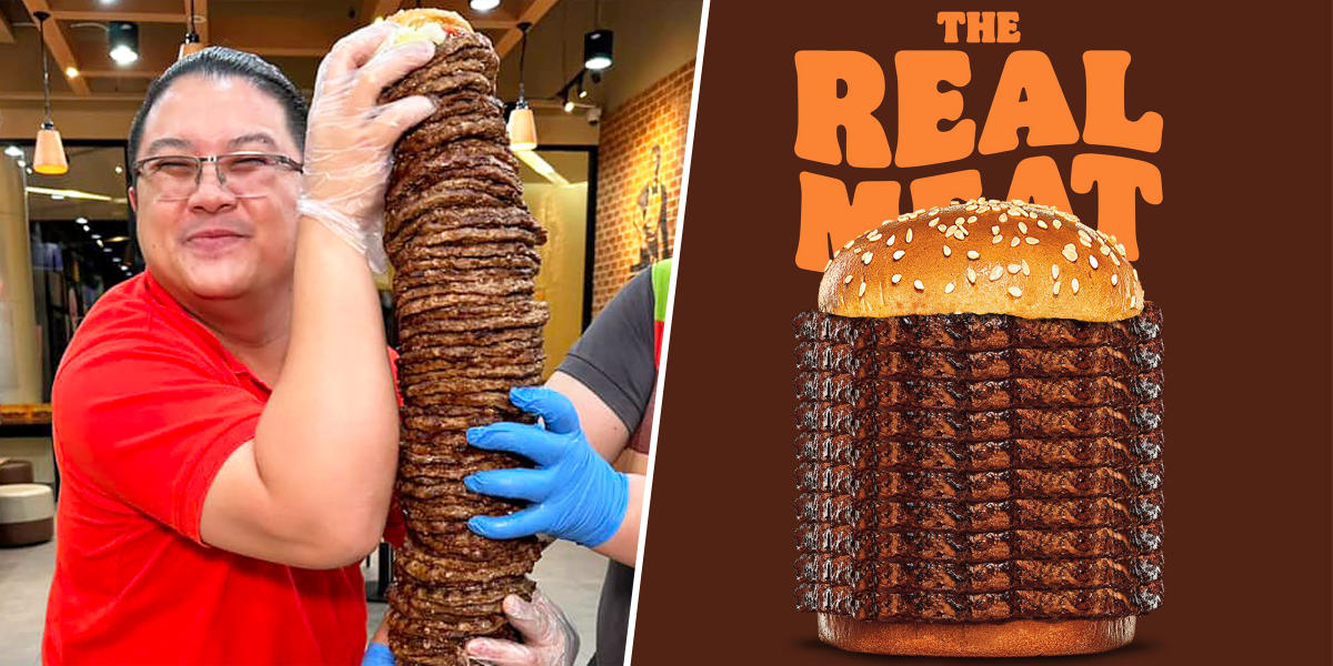 Burger King Thailand Debuts ‘real Meat Burger With Only Meat Following Viral ‘real Cheeseburger 