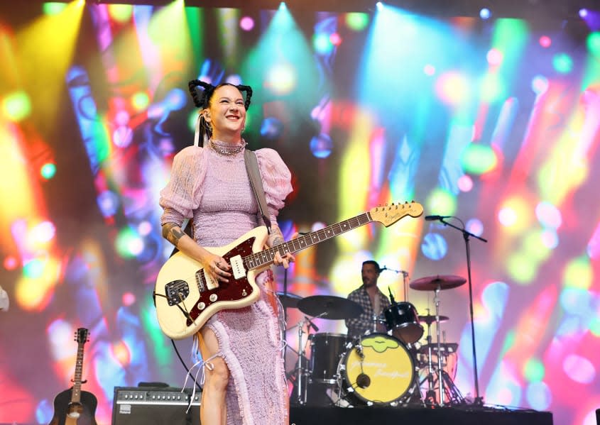 Japanese Breakfast on stage