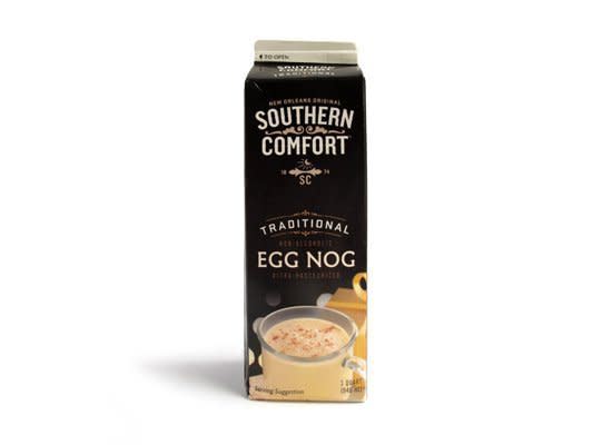 <strong>200 calories, 9 grams of fat</strong>  <b>Comments:</b> "Thick and very nutmeg-y. It could stand up to a lot of liquor." "Heavily spicedy." "Tastes like pudding -- a little thick." "Real egginess." "Undistinguished but fine." "Really thick, doesn't nail the flavor."  <b><A href="http://www.southerncomfort.com/age.aspx?ReturnUrl=%2fDefault.aspx" target="_blank">southerncomfort.com</a></b>  