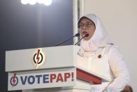 Speaker of Parliament Halimah Yacob (Photo: Bryan Huang/ Yahoo Singapore)