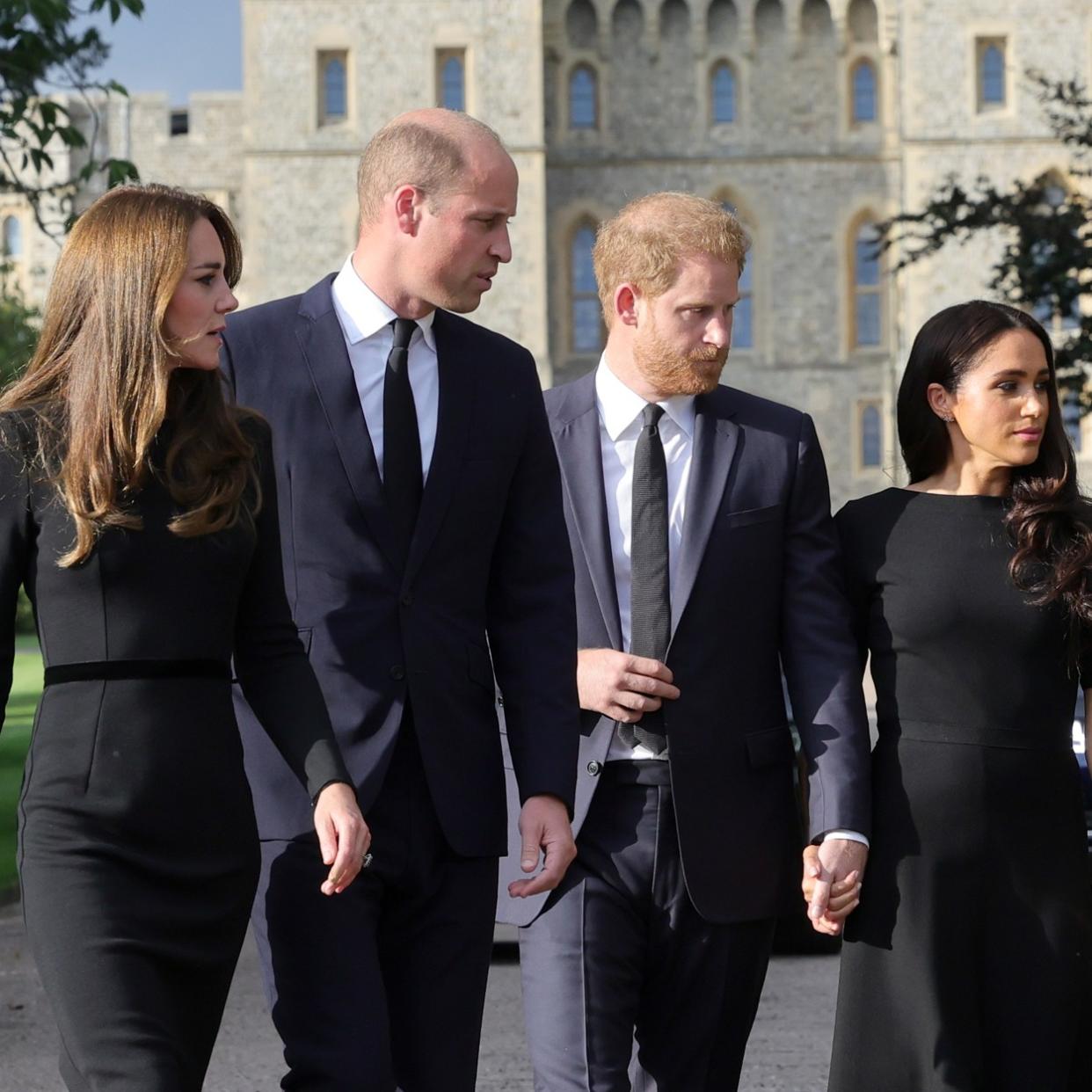  Prince William, Princess Catherine, Meghan Markle, Prince Harry at Windsor 