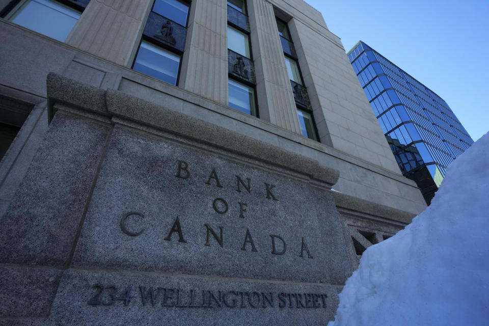 The Bank of Canada is pictured in Ottawa on Friday, March 3, 2023. THE CANADIAN PRESS/Sean Kilpatrick