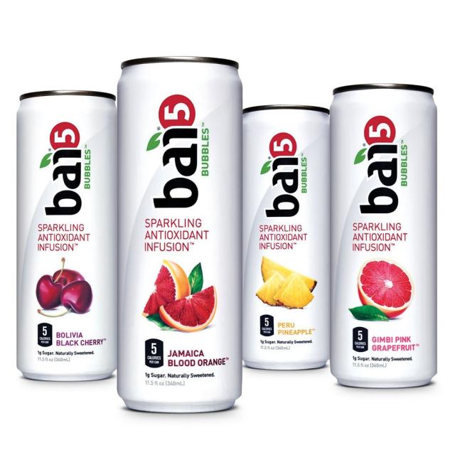 Bai Bubbles, Sparkling Water, Jamaica Blood Orange, Antioxidant Infused  Drinks, 11.5 Fluid Ounce Cans, 12 count 