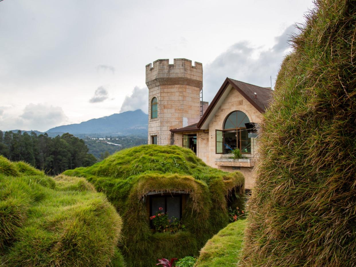 Bambuda Castle in Boquete, Panama.