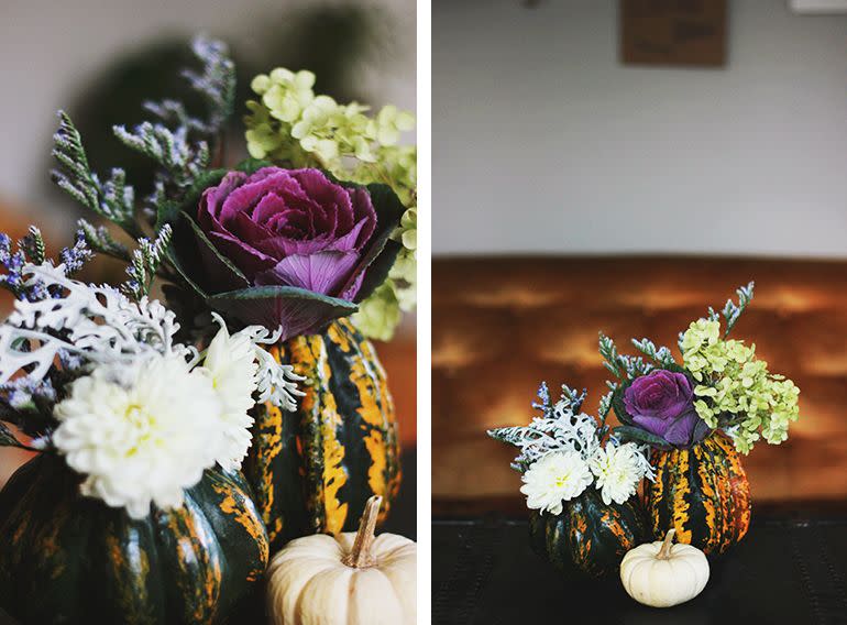 halloween centerpieces gourd vases