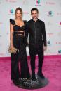 <p>Juanes llegó al evento acompañado por su esposa, Karen Martínez/Getty Images </p>