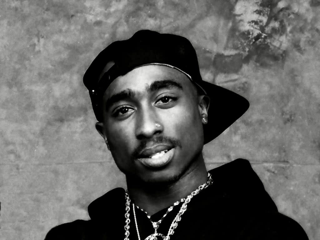 The rapper Tupac Shakur, whose life and legacy is the subject of a new exhibition  (Pat Johnson/Shutterstock)