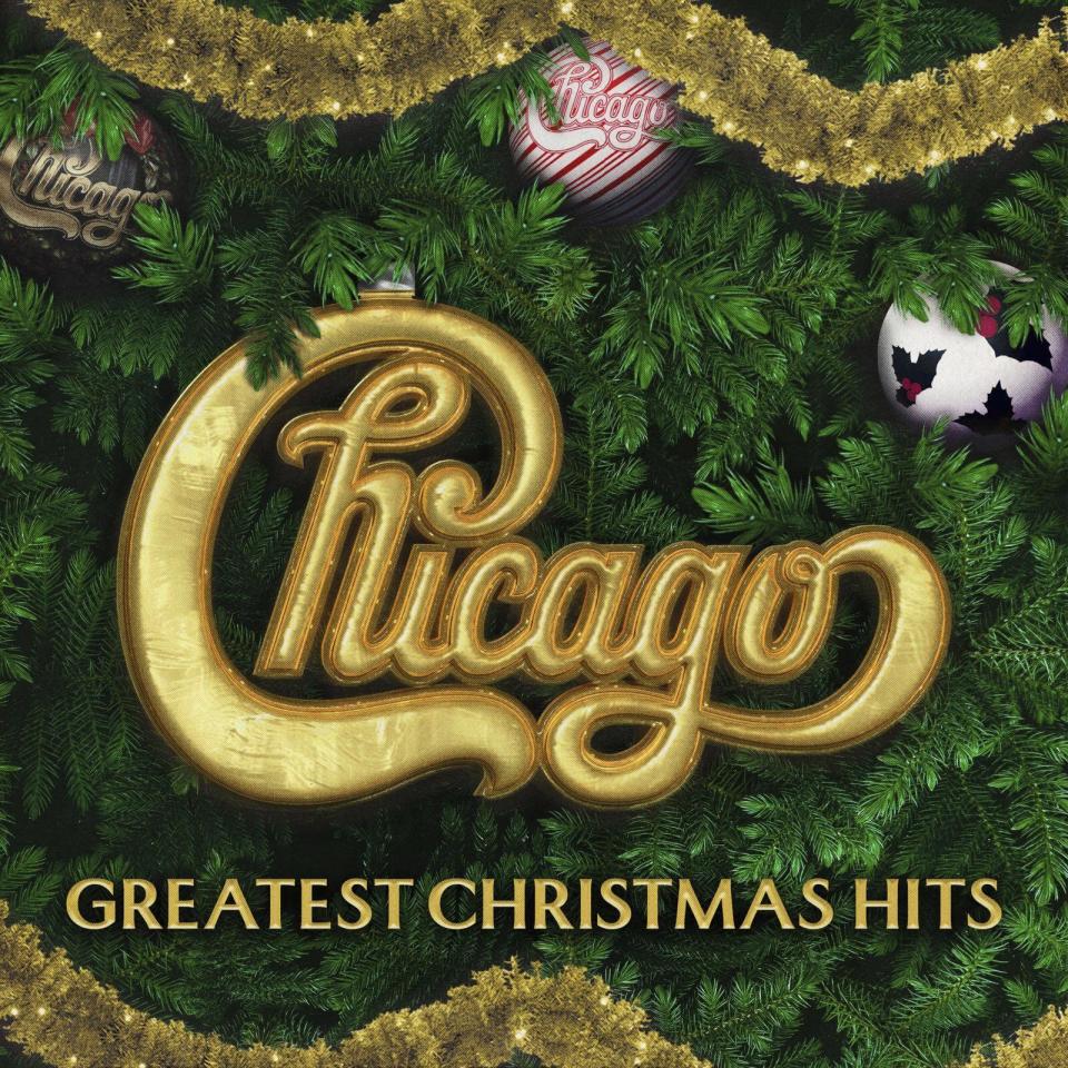 This image released by Rhino/Warner shows “Chicago Greatest Christmas Hits." (Rhino/Warner via AP)