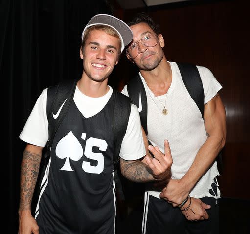 Shareif Ziyadat/Getty Images Justin Bieber and Carl Lentz