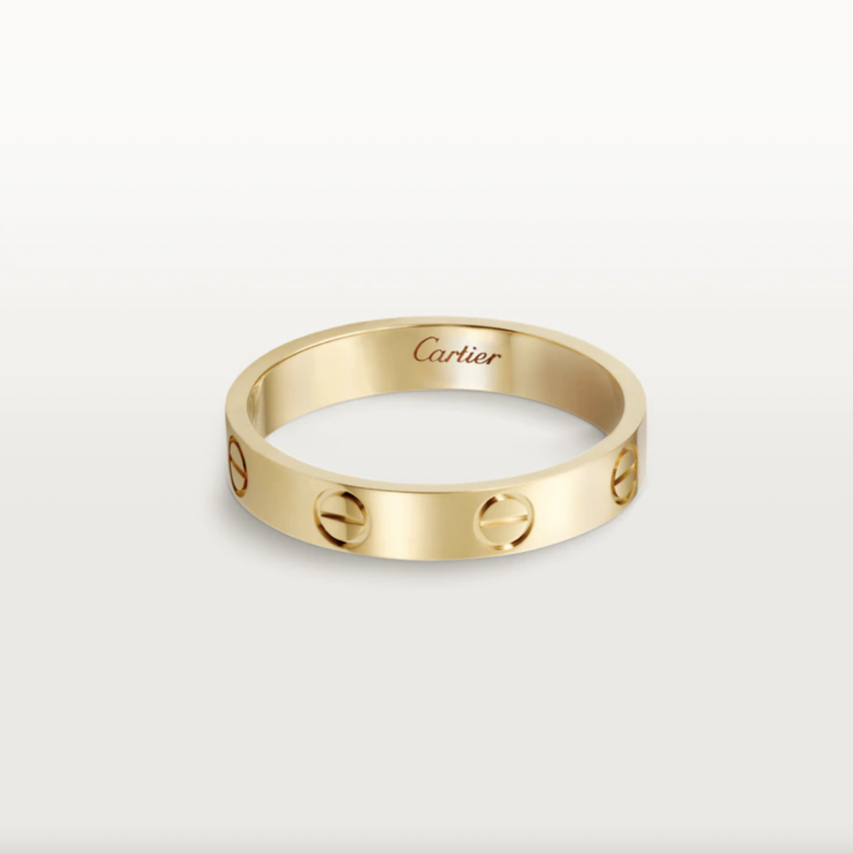 Love Wedding Band Ring