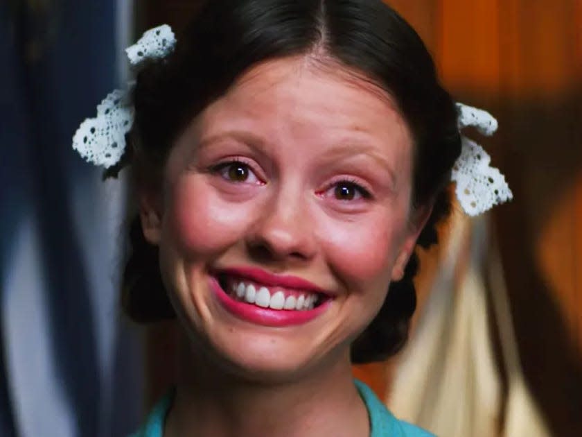 Mia Goth in "Pearl"