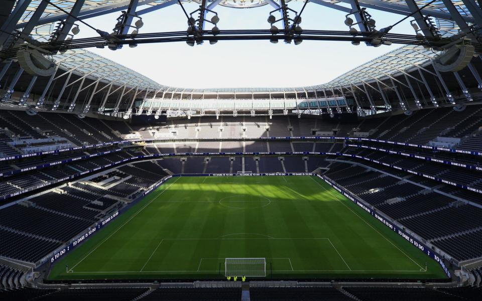 The latest look at the new stadium as seen this week - Tottenham Hotspur FC