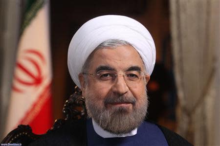 Iranian President Hassan Rouhani is pictured during an interview with Ann Curry from the U.S. television network NBC in Tehran, in this picture taken September 18, 2013, and provided by the Iranian Presidency. Reuters/President.ir/Handout via Reuters