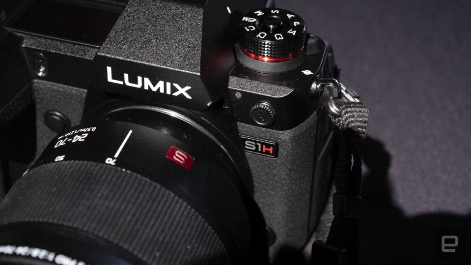 Panasonic S1H full-frame video-centric mirrorless camera