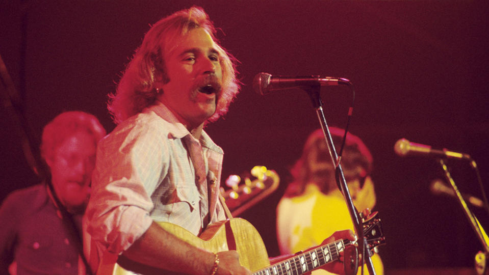 Jimmy Buffett performs with The Coral Reefer Band at The Omni Coliseum on Sept. 4, 1976 in Atlanta, Ga. - Credit: WireImage