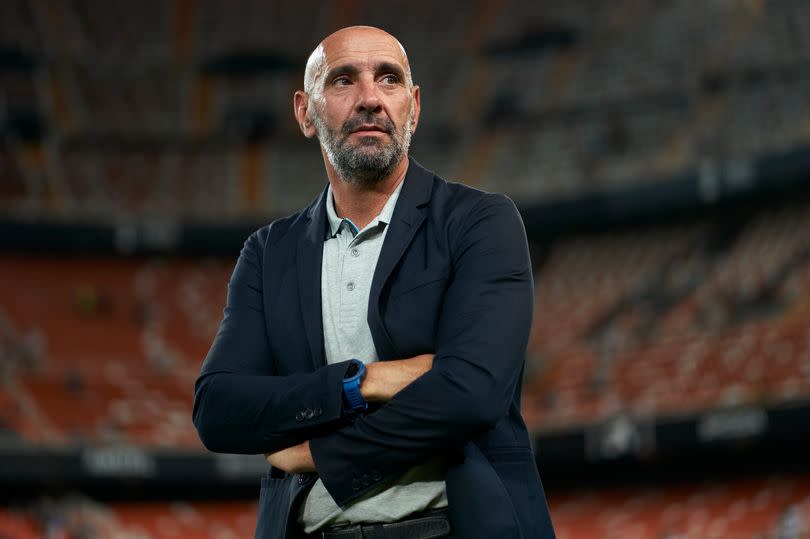 Monchi watched Barcelona's win over Valencia