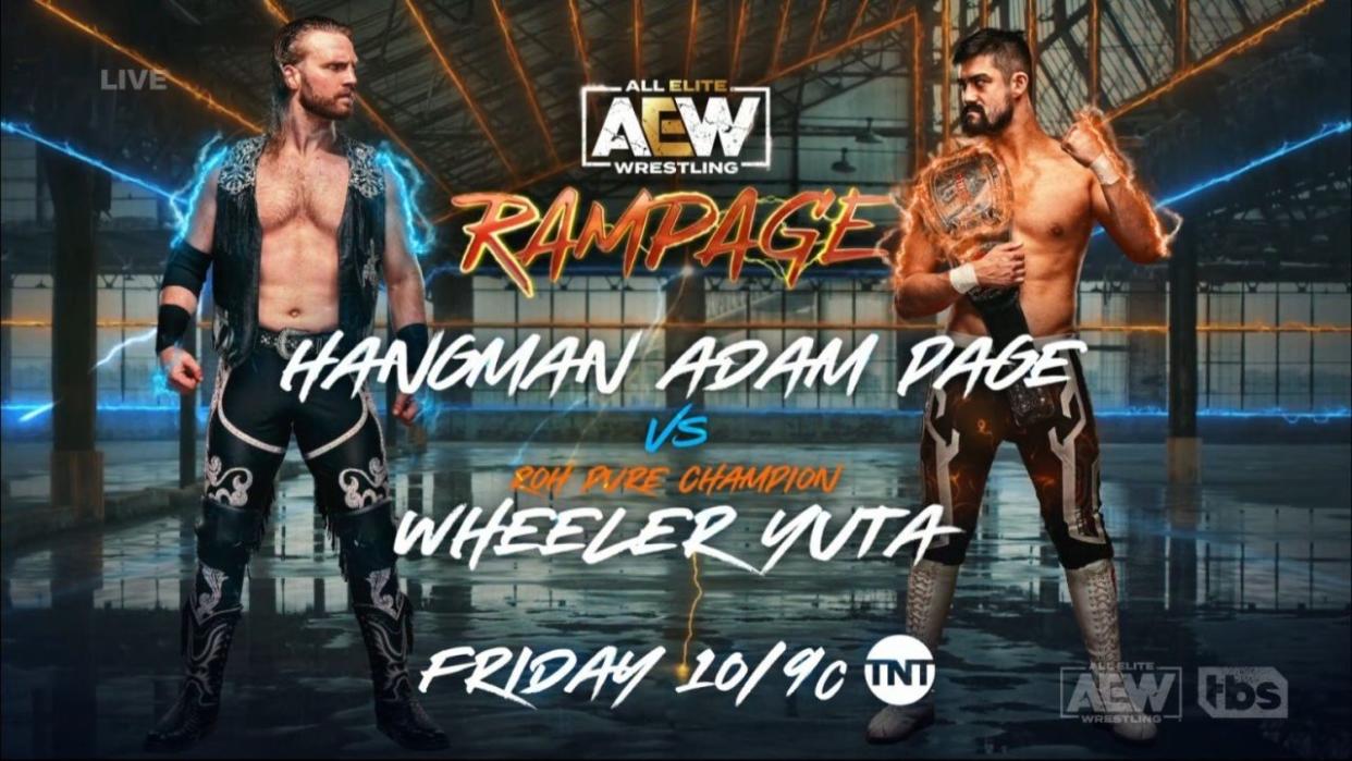 Hangman Page vs. Wheeler Yuta, Jamie Hayter In Action, And More Set For 1/27 AEW Rampage