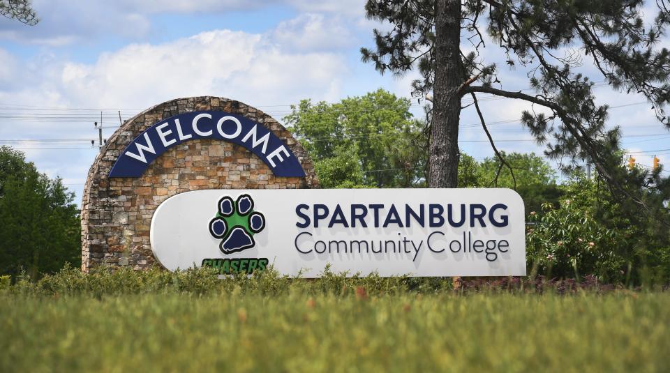 Spartanburg Community College main entrances May 16, 2024.