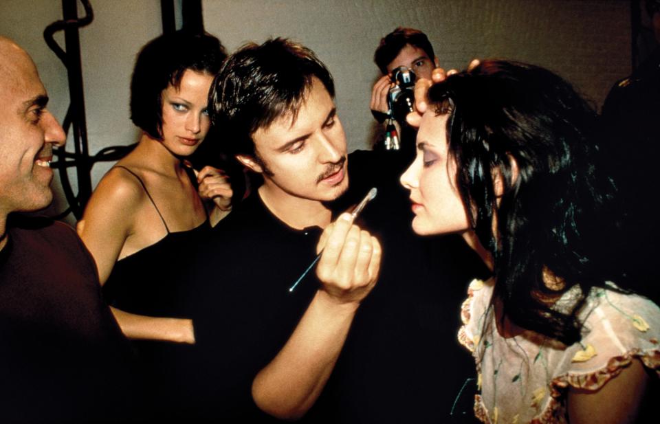 Nars backstage in the '90s