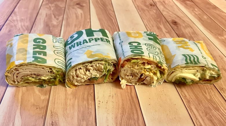 New Subway wraps