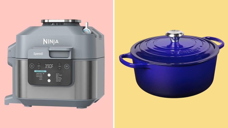 You can find air fryers, dutch ovens and more kitchen essentials on sale at Amazon right now.