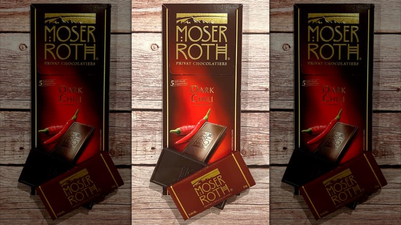 Moser-Roth Dark Chili chocolate