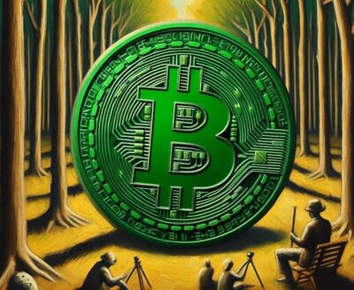 The bitcoin price could be headed for $100,000 very soon but this new Green Bitcoin token has just raised $3 million in ICO (PRNewsfoto/Green Bitcoin)