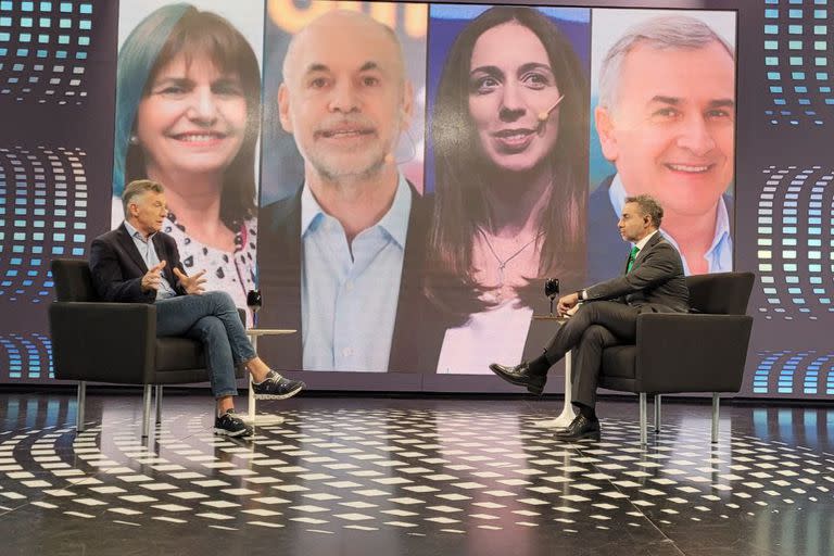 Mauricio Macri en La Cornisa, por LN+