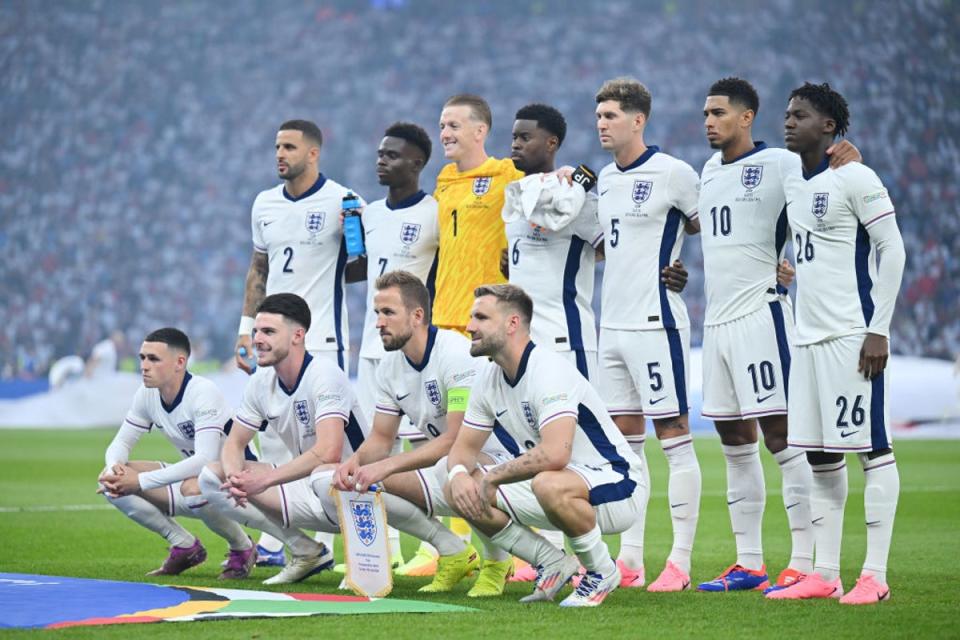 The match against Ireland will be England’s first since losing the final of Euro 2024 to Spain (Getty Images)