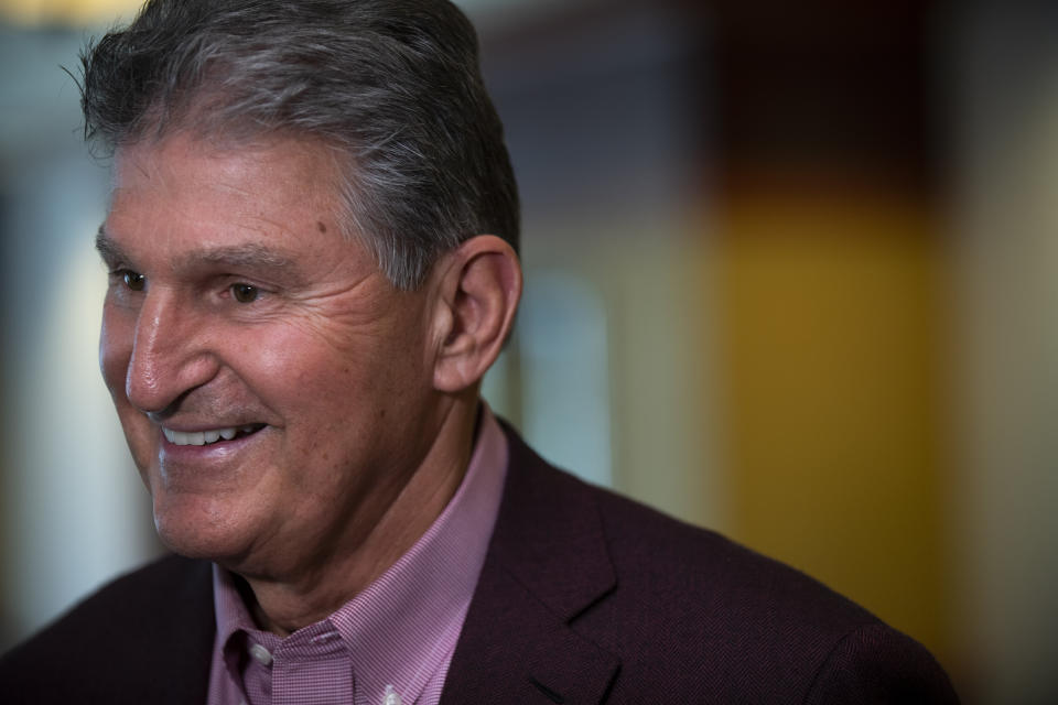 Voting rights groups are hoping to ramp up pressure on West Virginia Sen. Joe Manchin, a key Democratic holdout on major voting rights legislation and the filibuster reform that would allow it to pass with a simple majority. (Photo: Michael Swensen via Getty Images)