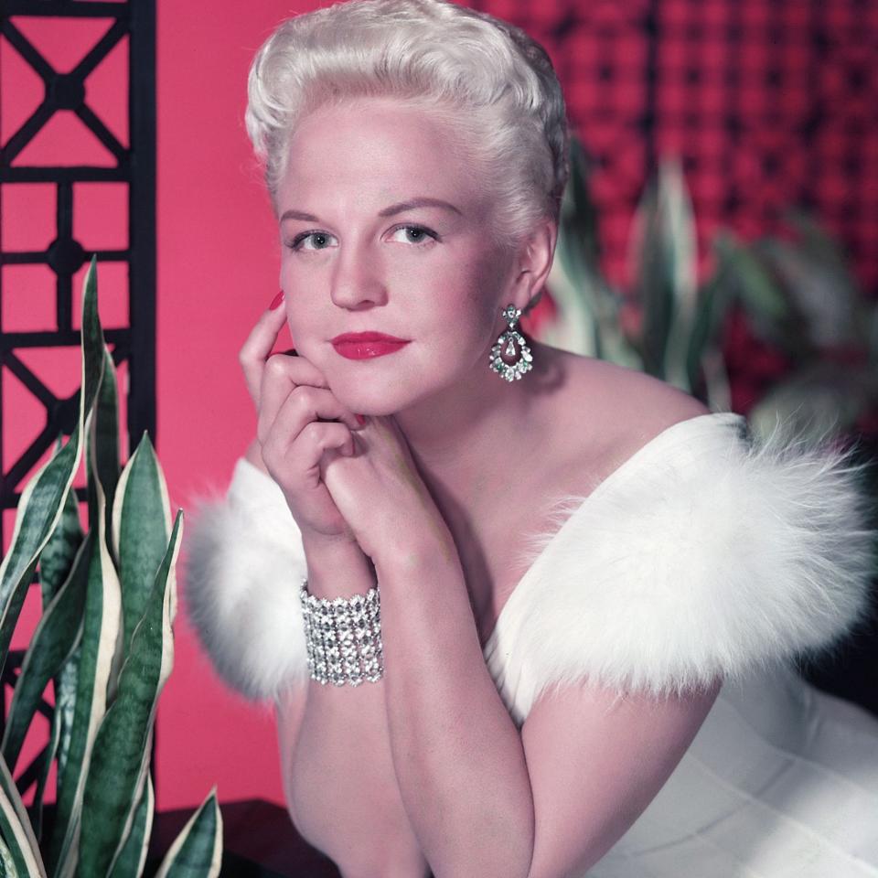 Peggy Lee in the 1950s - getty