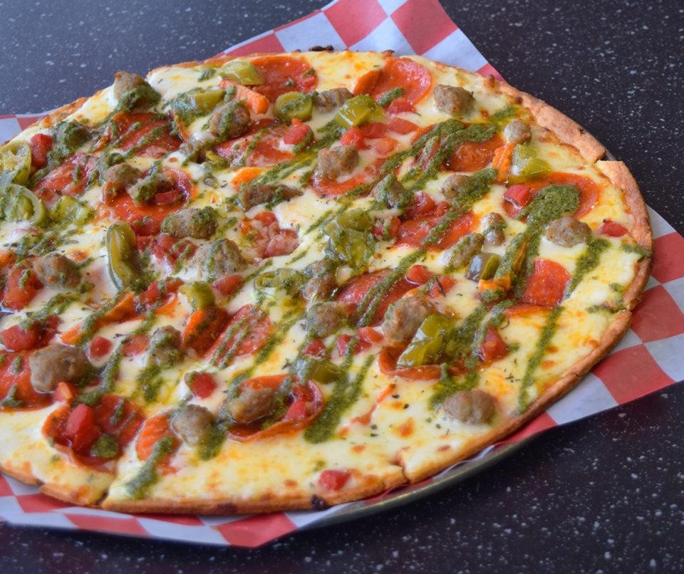 Sunny's at EightyOne Arcade Bar is offering "The Tyler Roney Pizza" during Downtown Restaurant Week April 1-9, 2022.