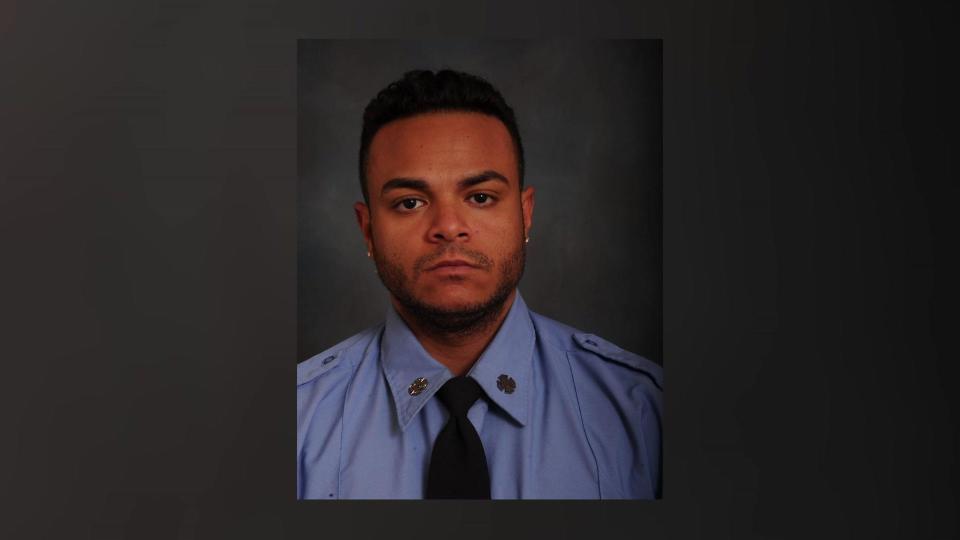 FDNY Firefighter Mark Batista drowned in Avon-by-the-Sea, New Jersey, on June 9, 2023, while trying to save his daughter, who was caught in a rip current. / Credit: FDNY