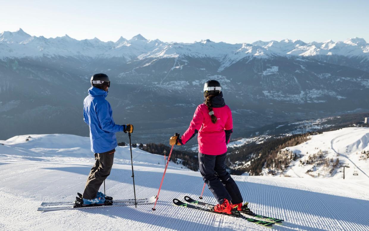 Crans Montana, Ski Area