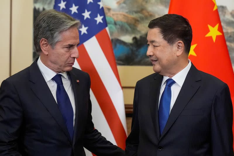 U.S. Secretary of State Blinken visits China