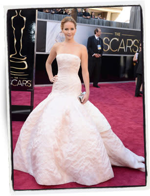 Jennifer Lawrence y un look osado - Foto: Jon Kopaloff │ Getty Images 