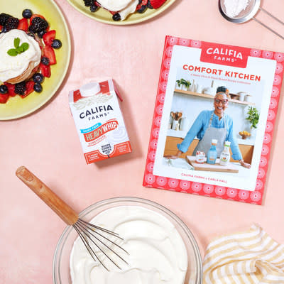 To celebrate its new culinary offering, Califia has released a dairy-free recipe collection with celebrity chef, author, and television host Carla Hall.