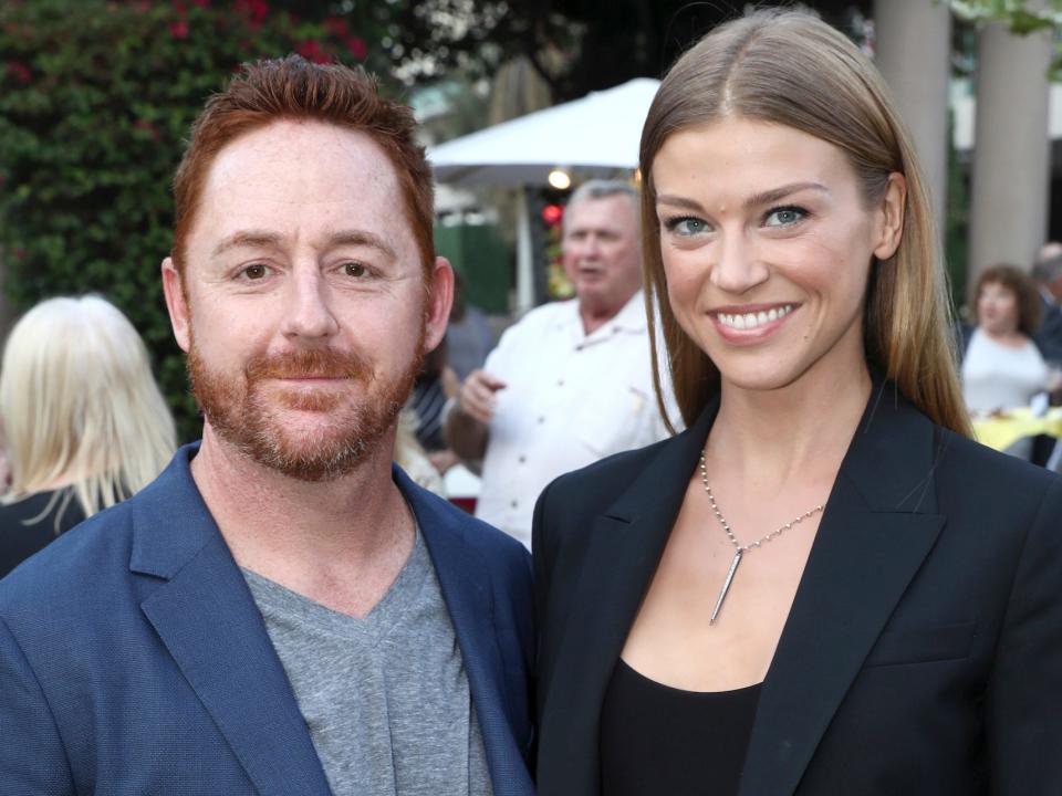 scott grimes and adrianne palicki august 2018